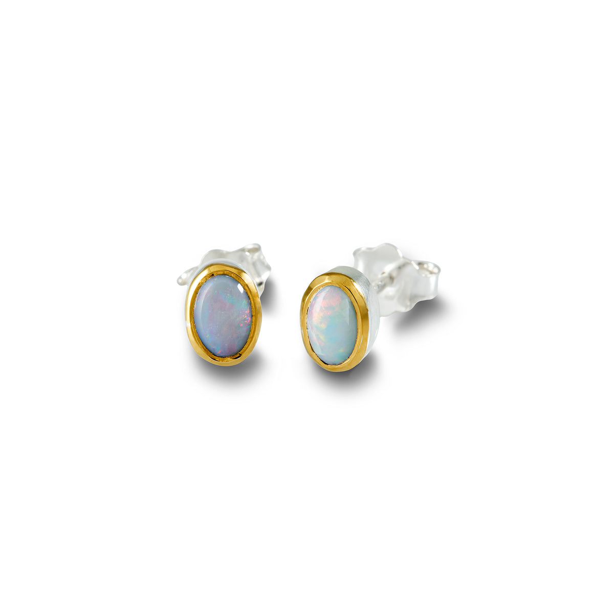 Opal Stud Earrings