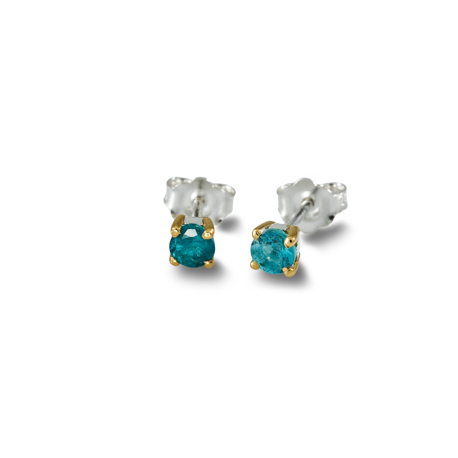 Indicolite Stud Earrings