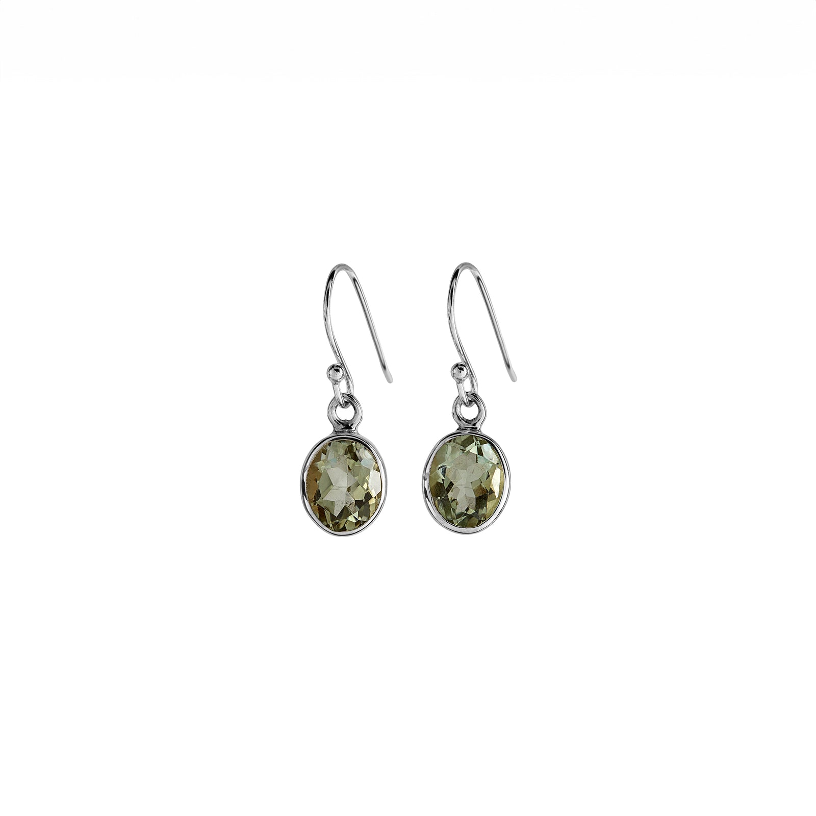 Prasiolite Earrings