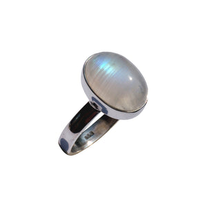 Rainbow Moonstone Ring (medium)