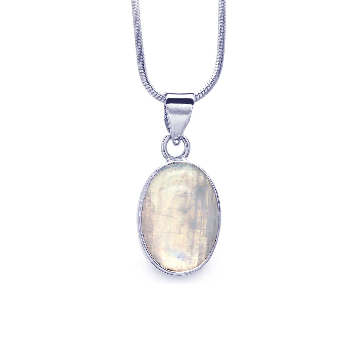 Rainbow Moonstone Pendant