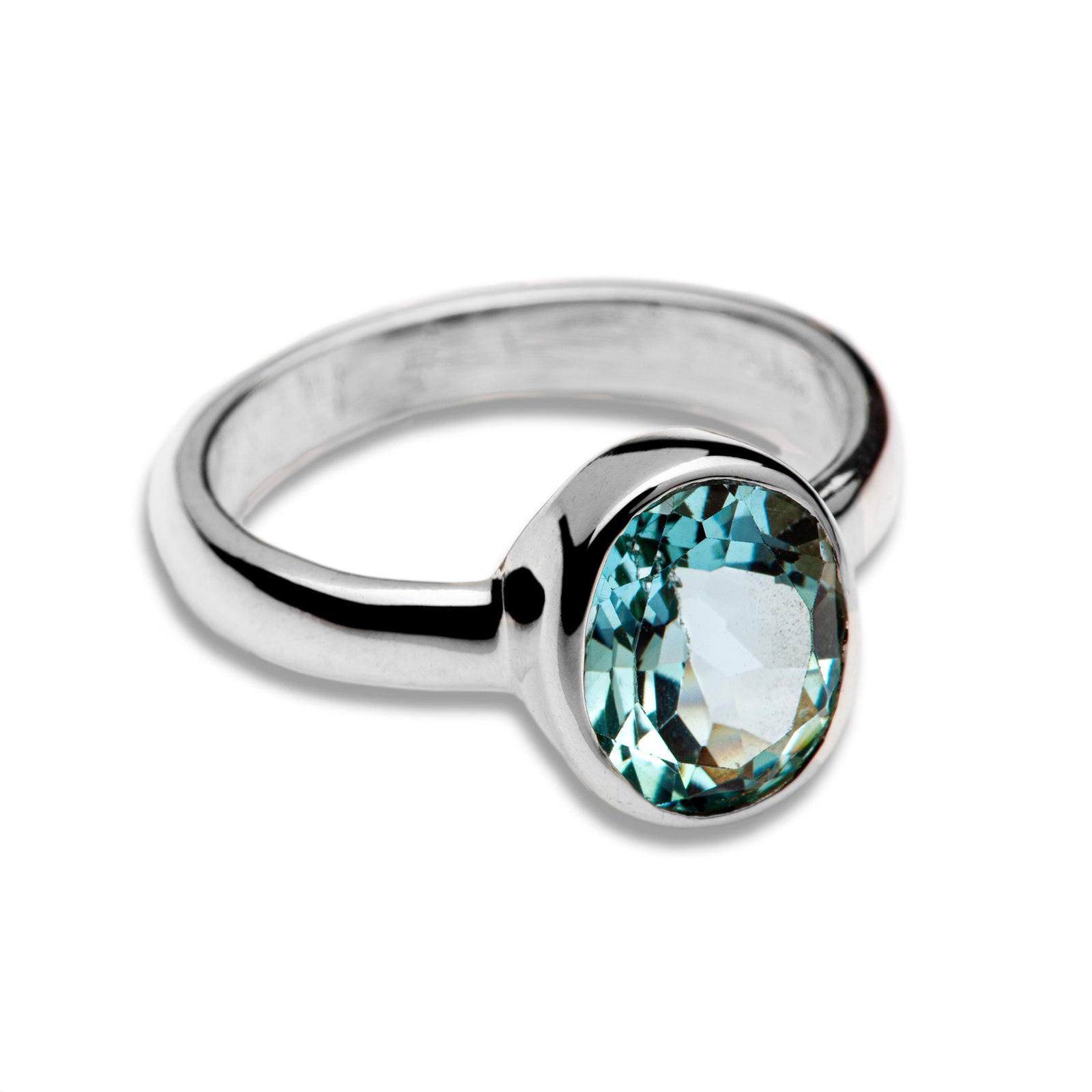 Blue Topaz Ring