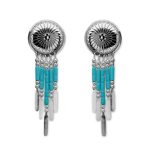 Native American 'Concho' style earrings