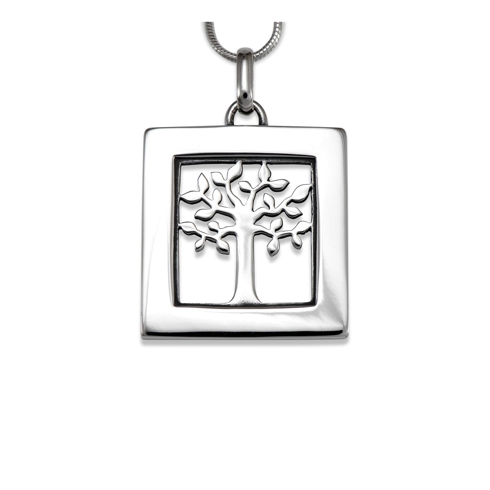 Ceiba Tree' Square Pendant