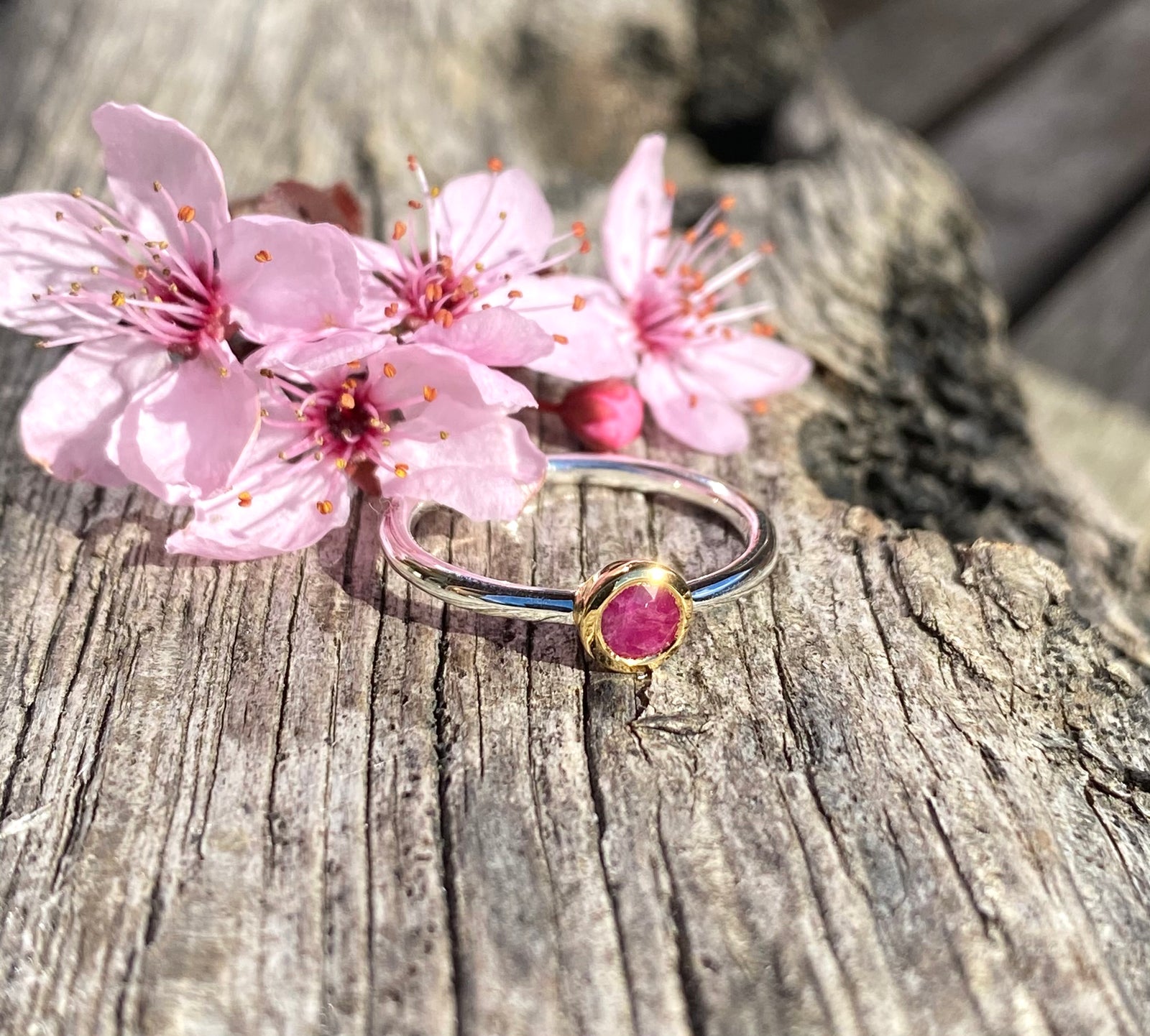 Ruby Ring (thin band)