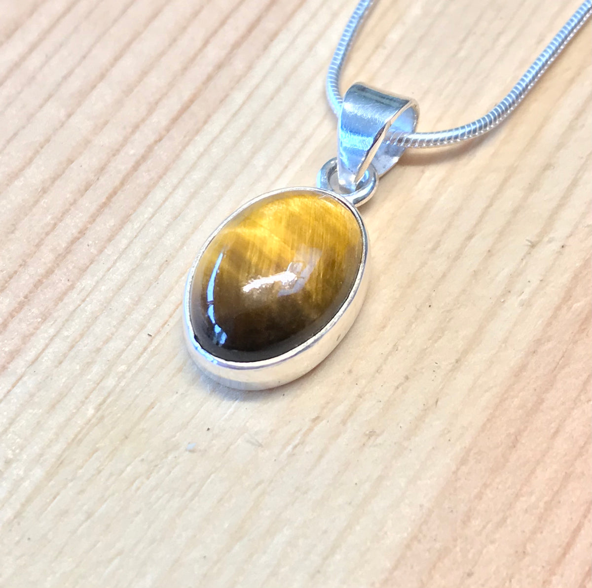 Tiger’s eye pendant