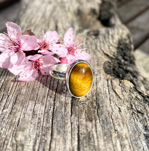 Tiger's Eye Ring