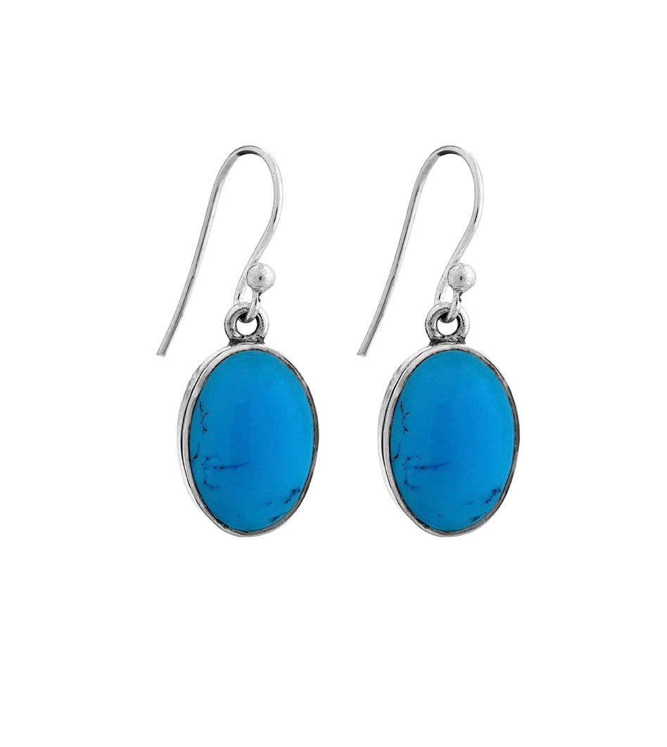 Turquoise earrings Medium
