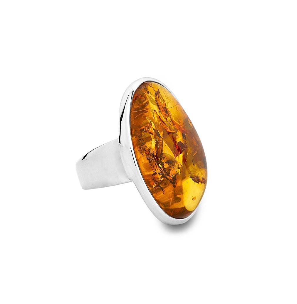 Amber ring