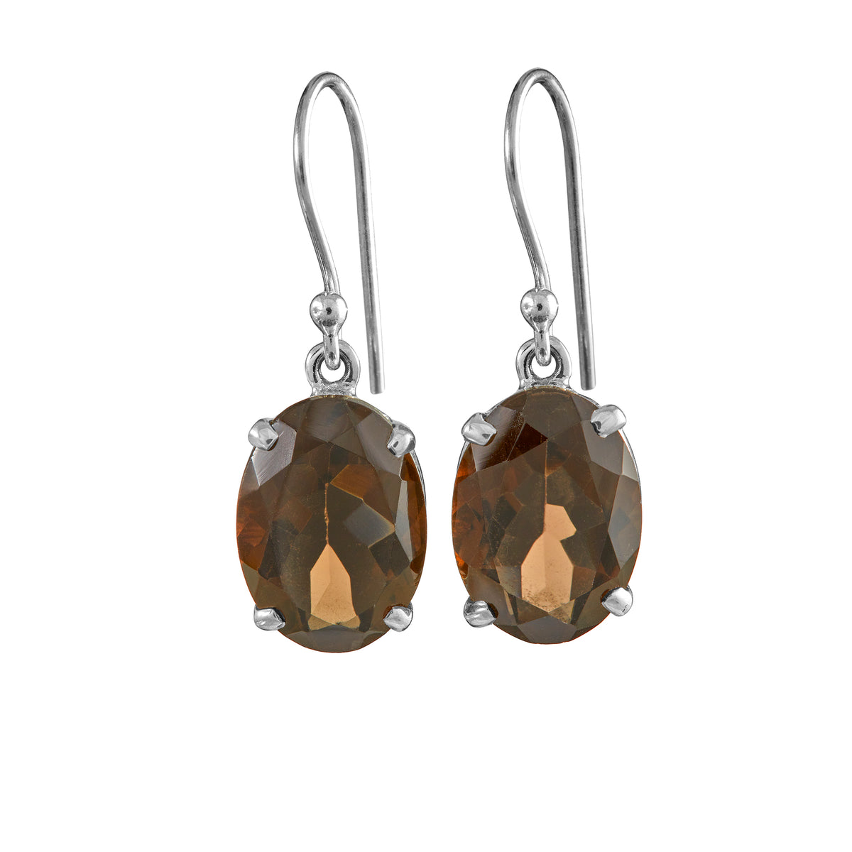 Smokey Quartz earrings
