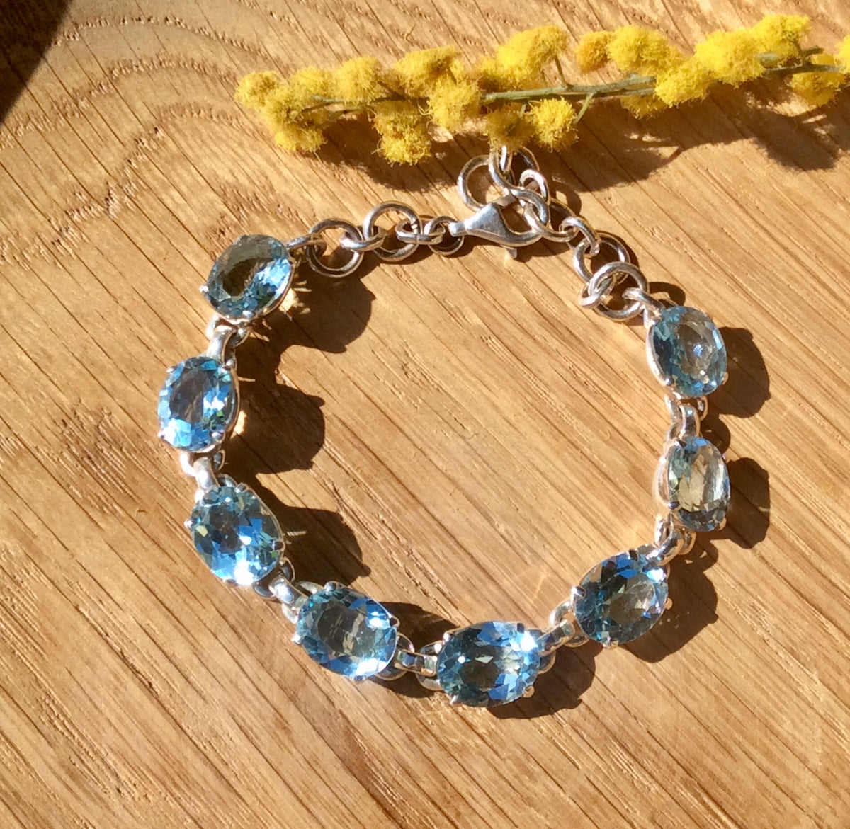 Blue Topaz Bracelet
