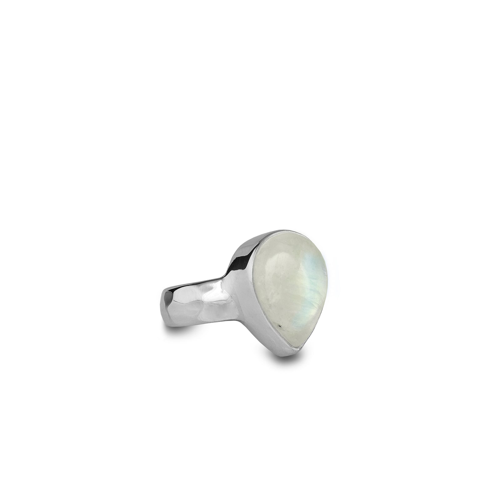 Rainbow Moonstone Ring