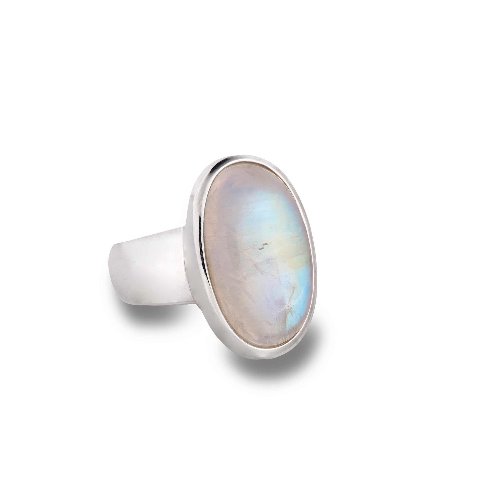 Rainbow Moonstone Ring (large)