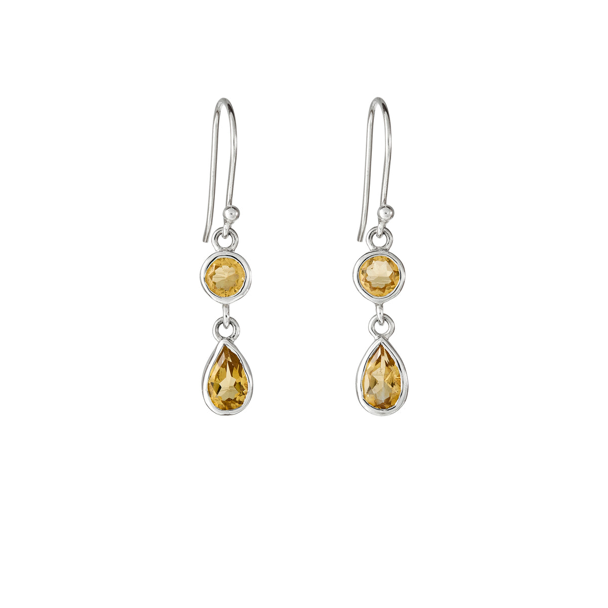 Citrine earrings