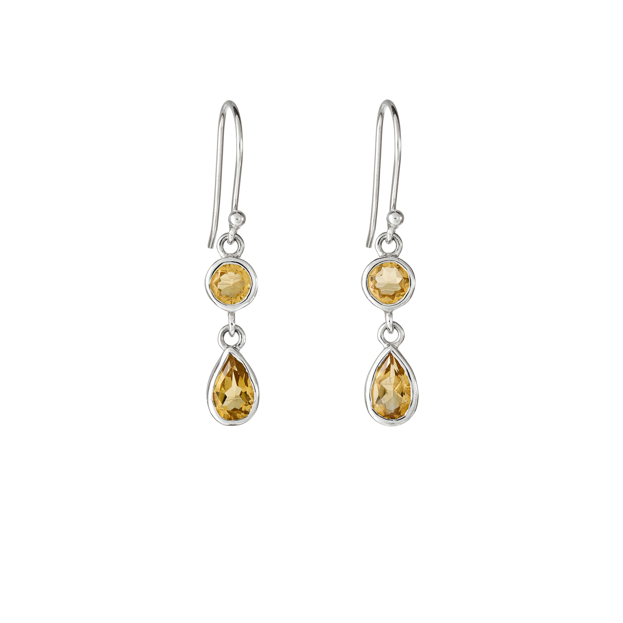 Citrine earrings