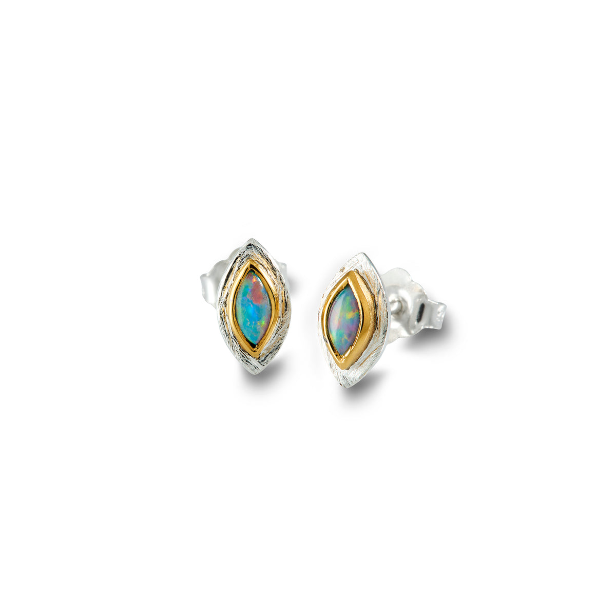 Opal Stud Earrings
