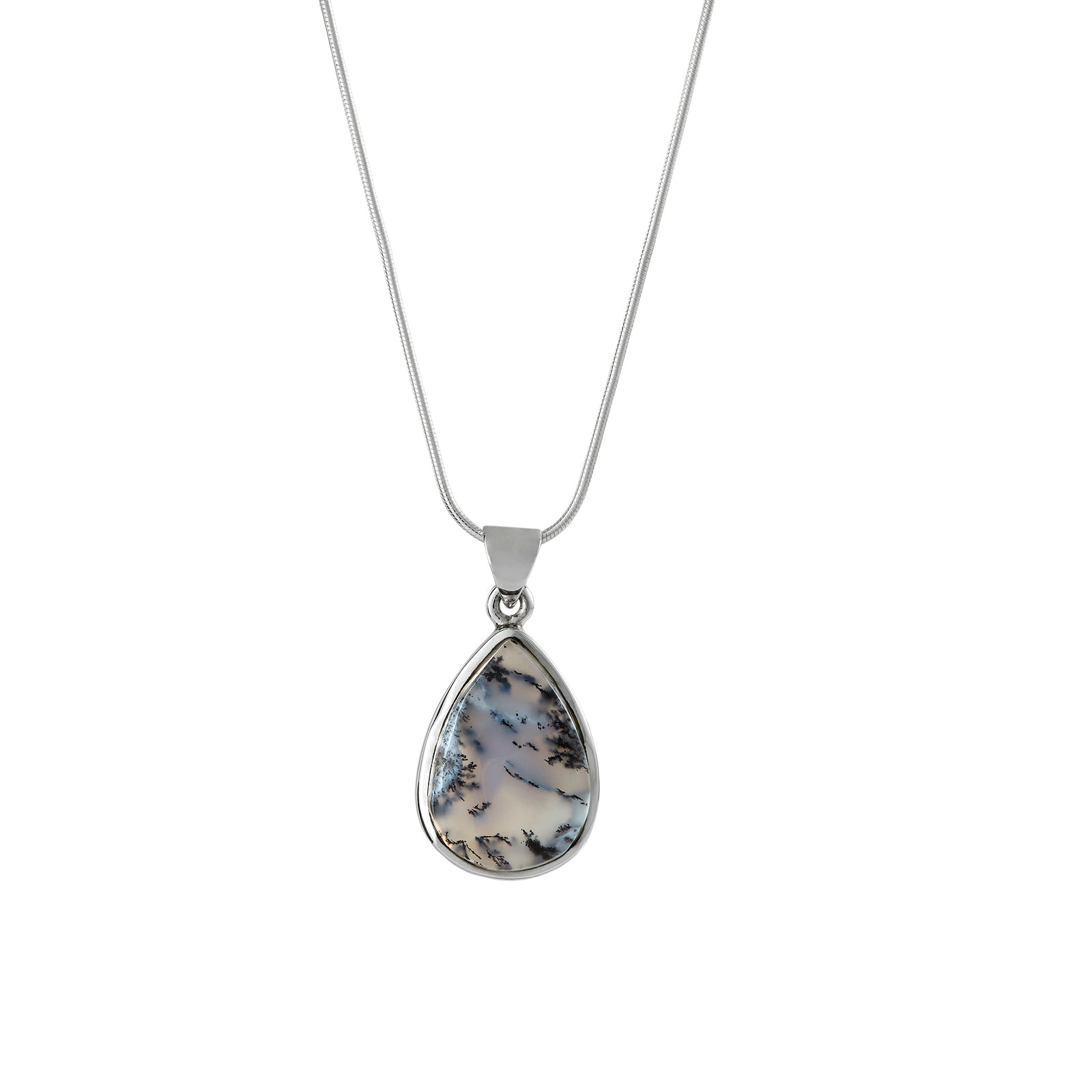 Dendritic Opal Pendant