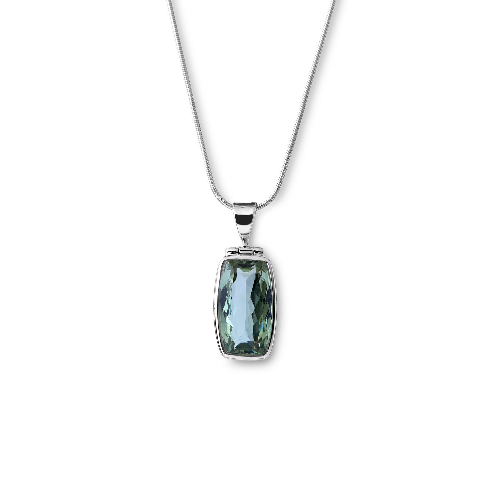 Prasiolite Pendant (Green Amethyst)