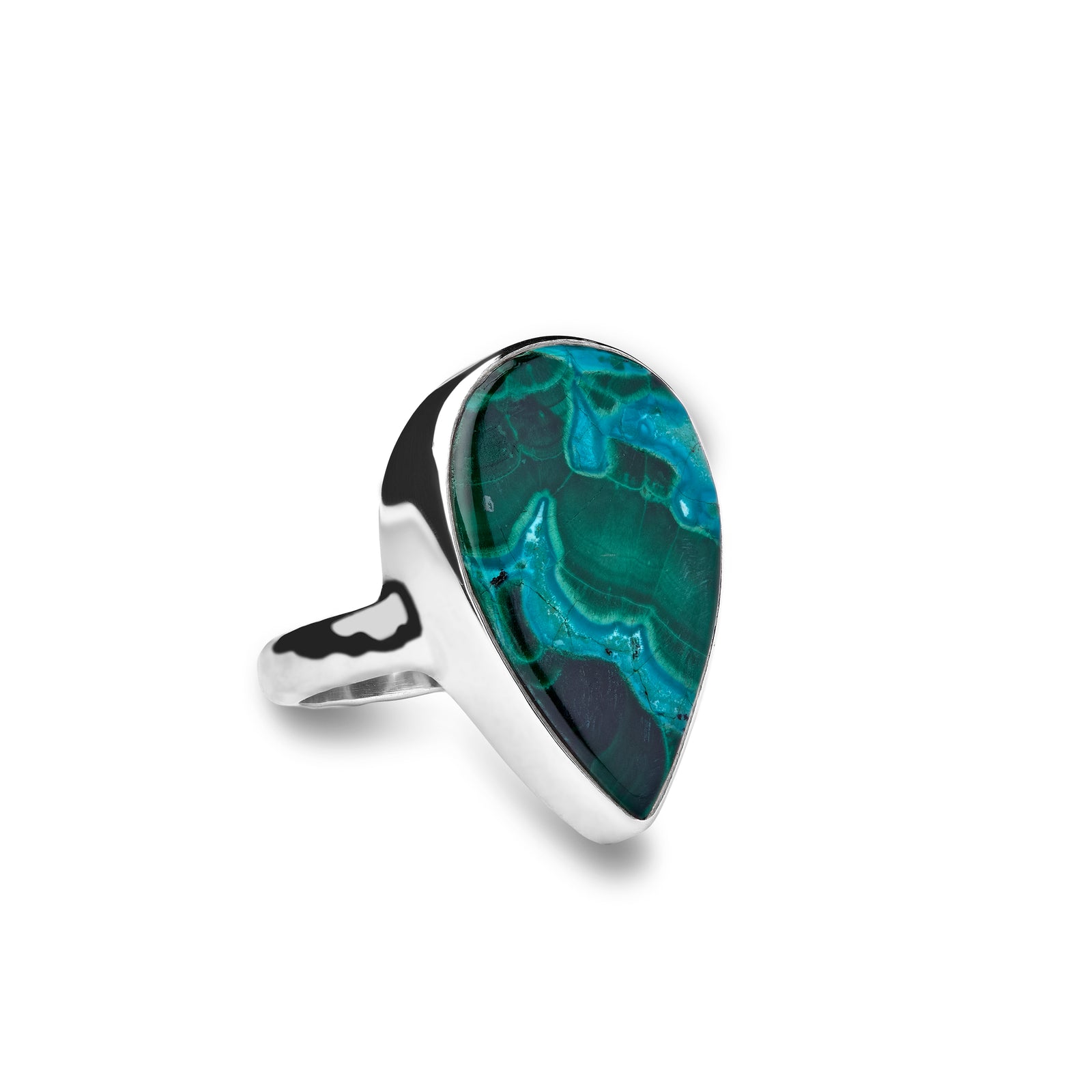 Malachite Chrysocolla Ring