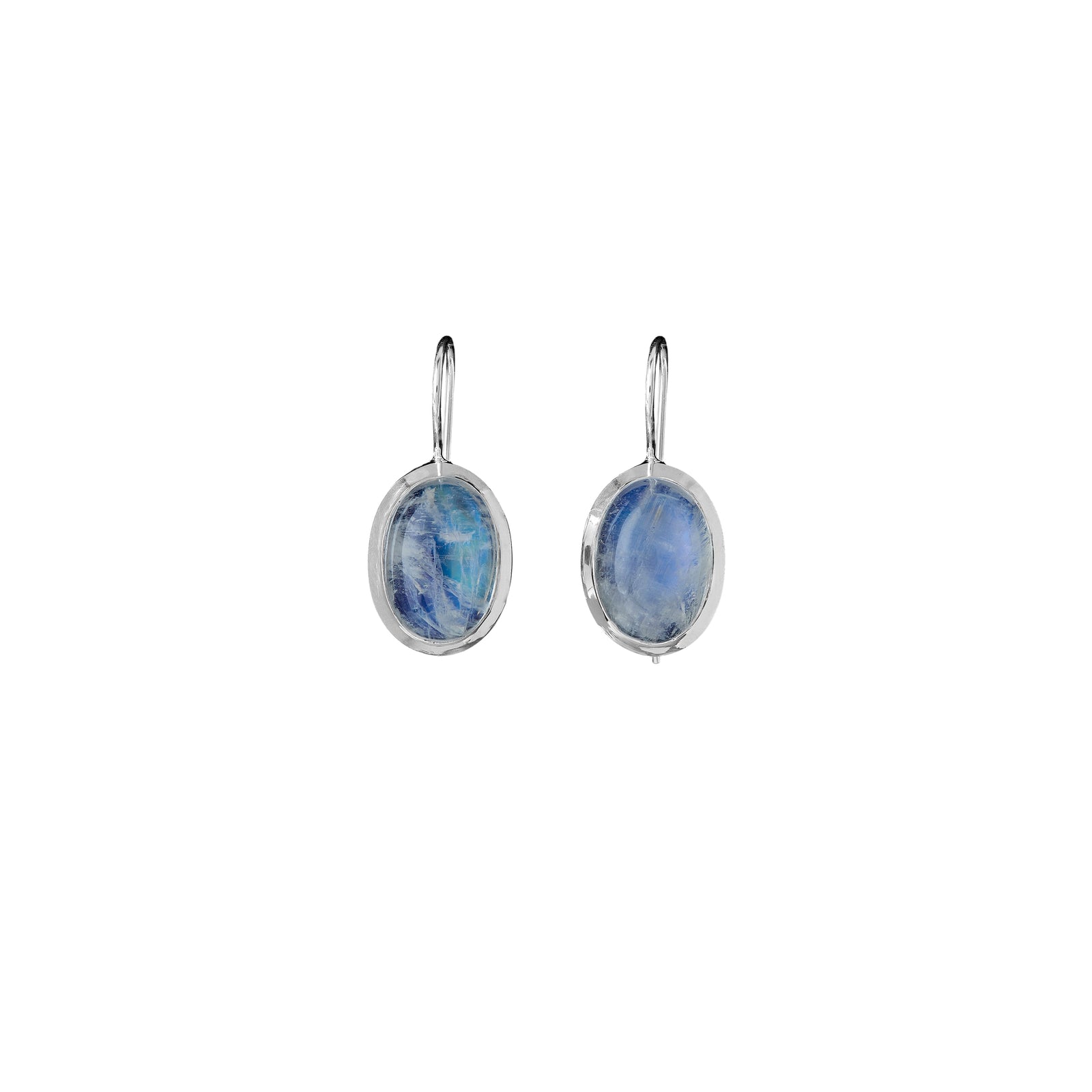 Rainbow Moonstone Earrings