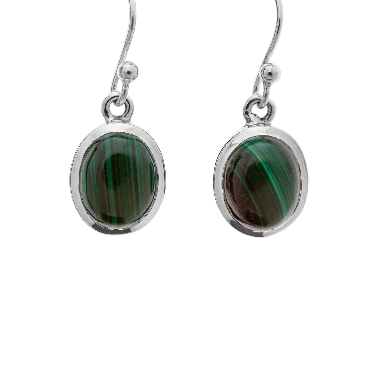 Malachite Earrings (small)
