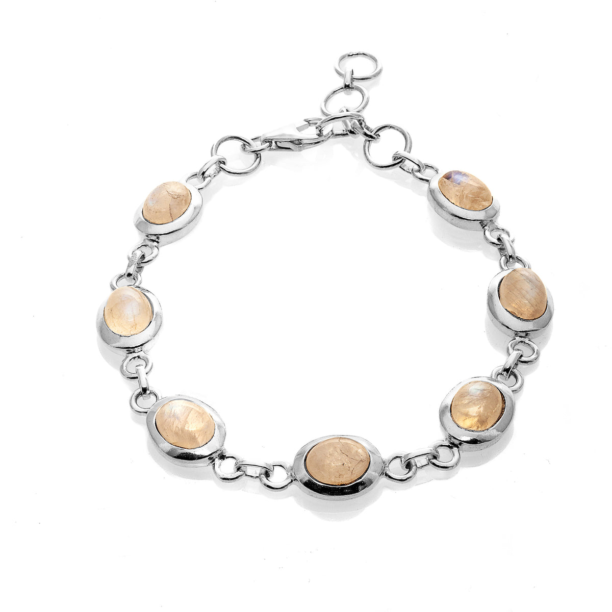 Rainbow Moonstone Bracelet