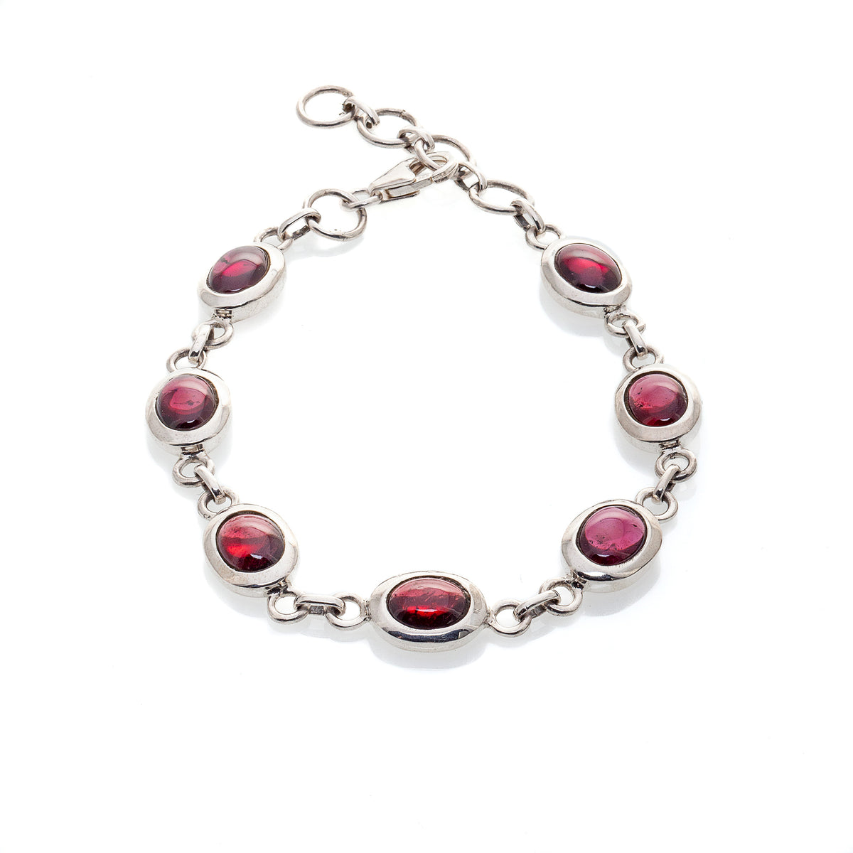 Garnet Bracelet (cabochon)