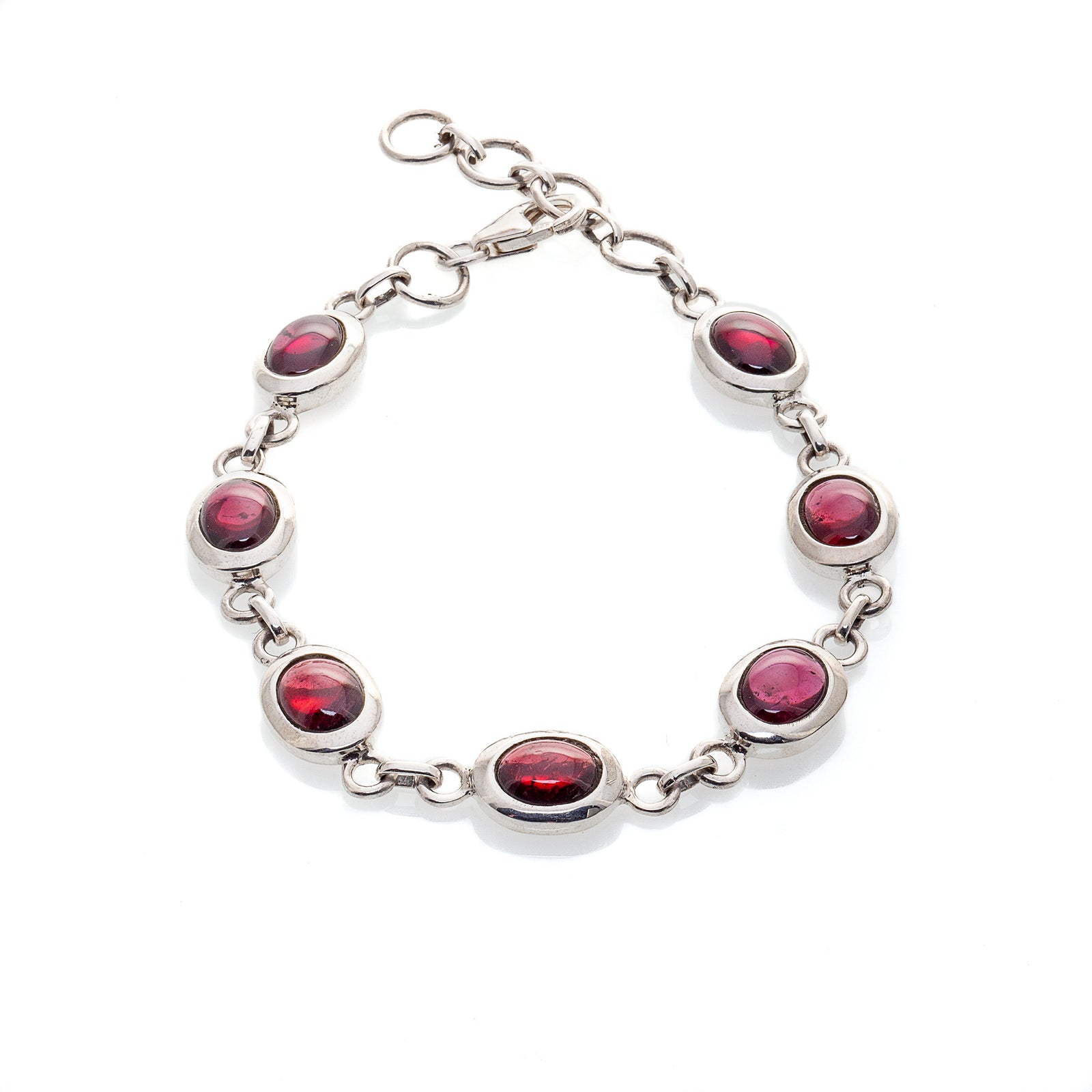 Garnet Bracelet (cabochon)