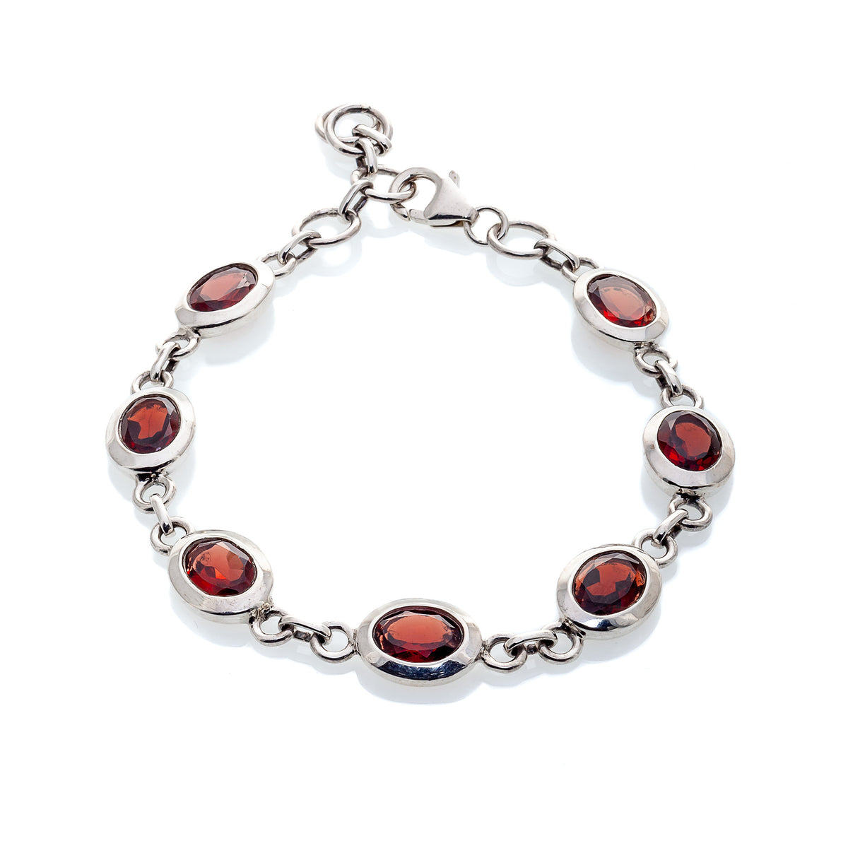 Garnet Bracelet (facetted)