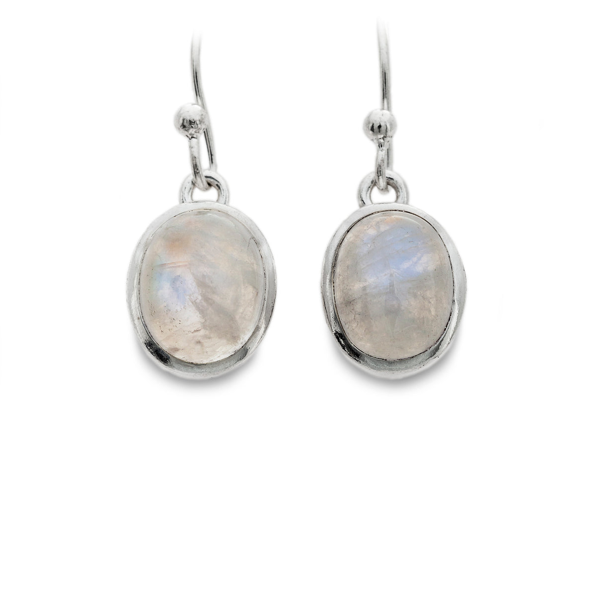 Rainbow Moonstone Earrings (small)