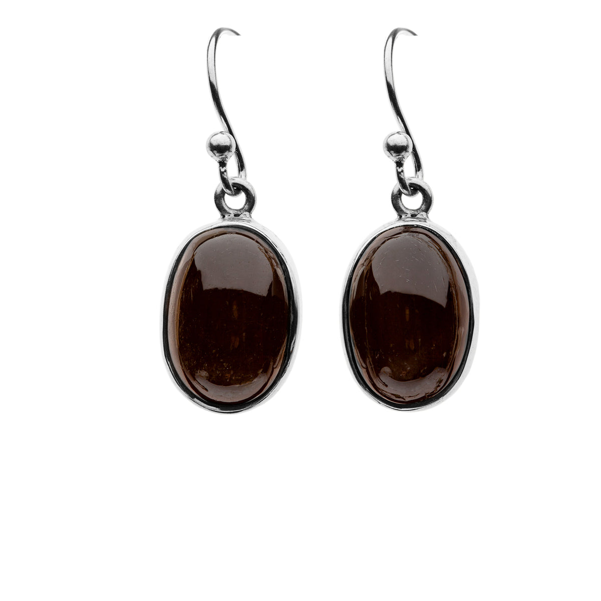 Black Star Earrings (medium)