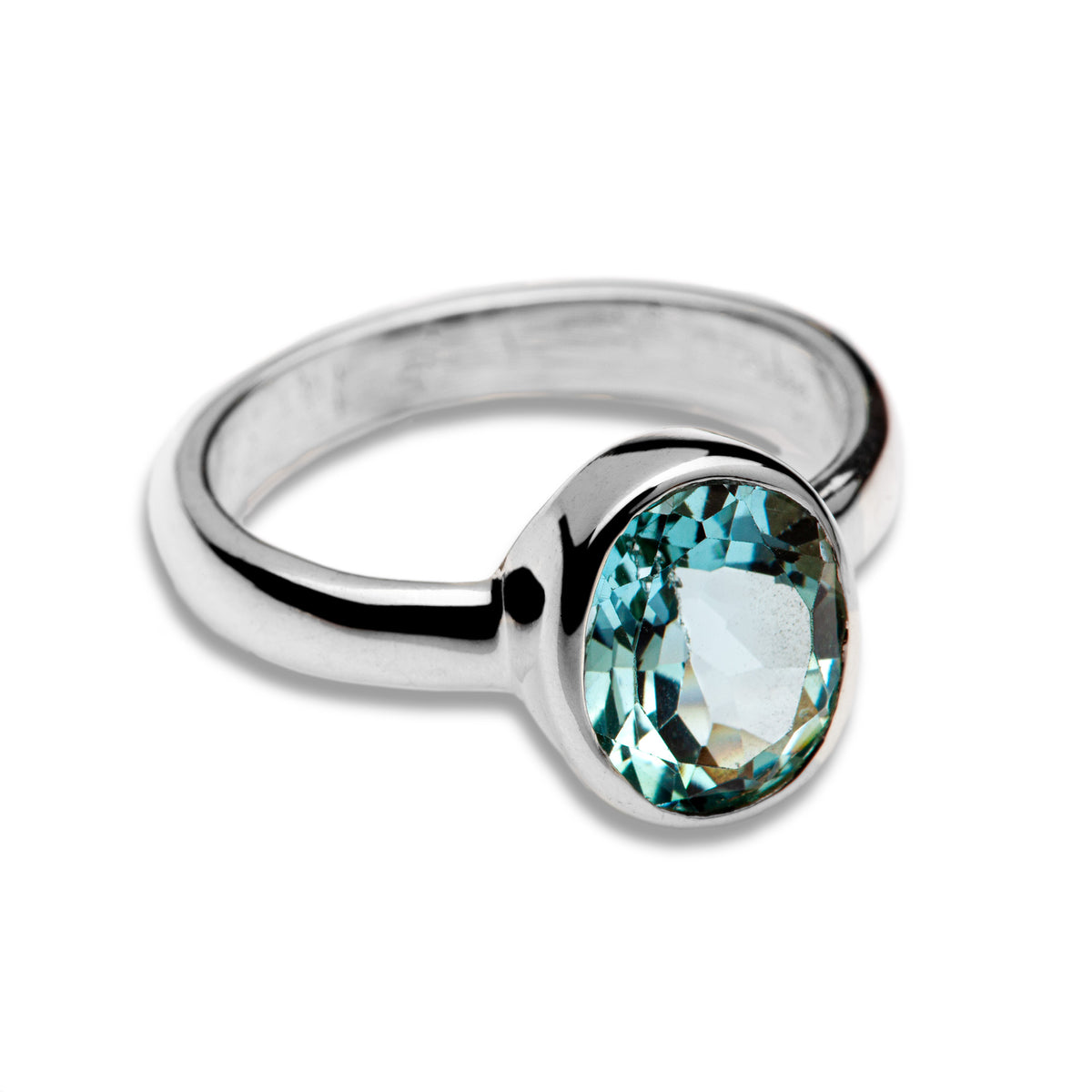 Blue Topaz Ring