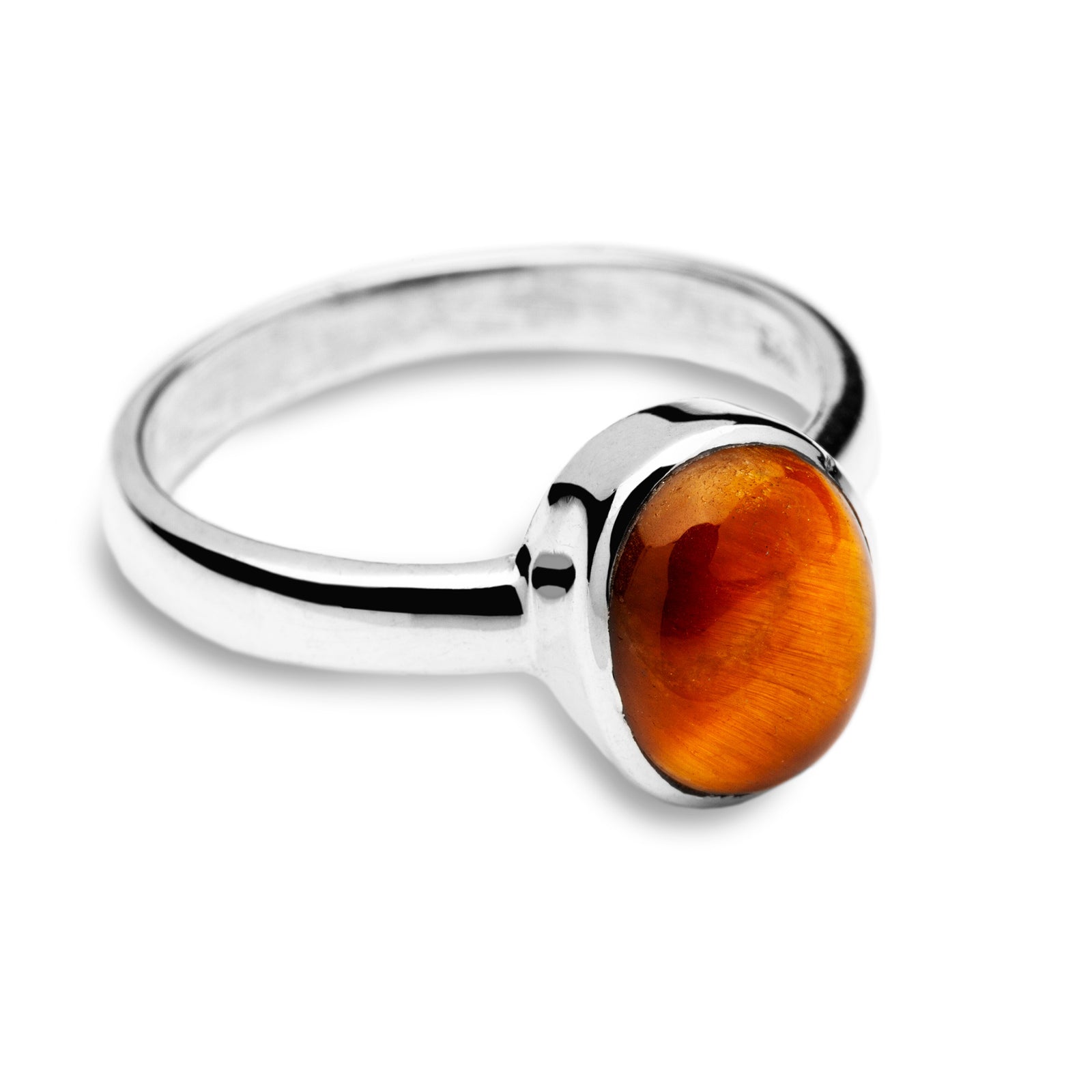 Tiger's eye ring