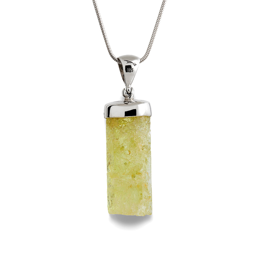 Aquamarine Crystal Pendant