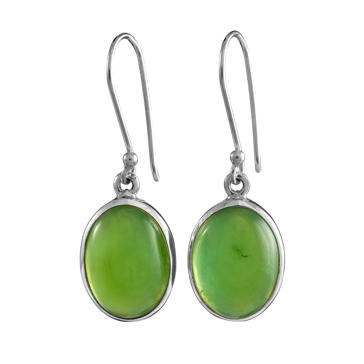 Jade earrings