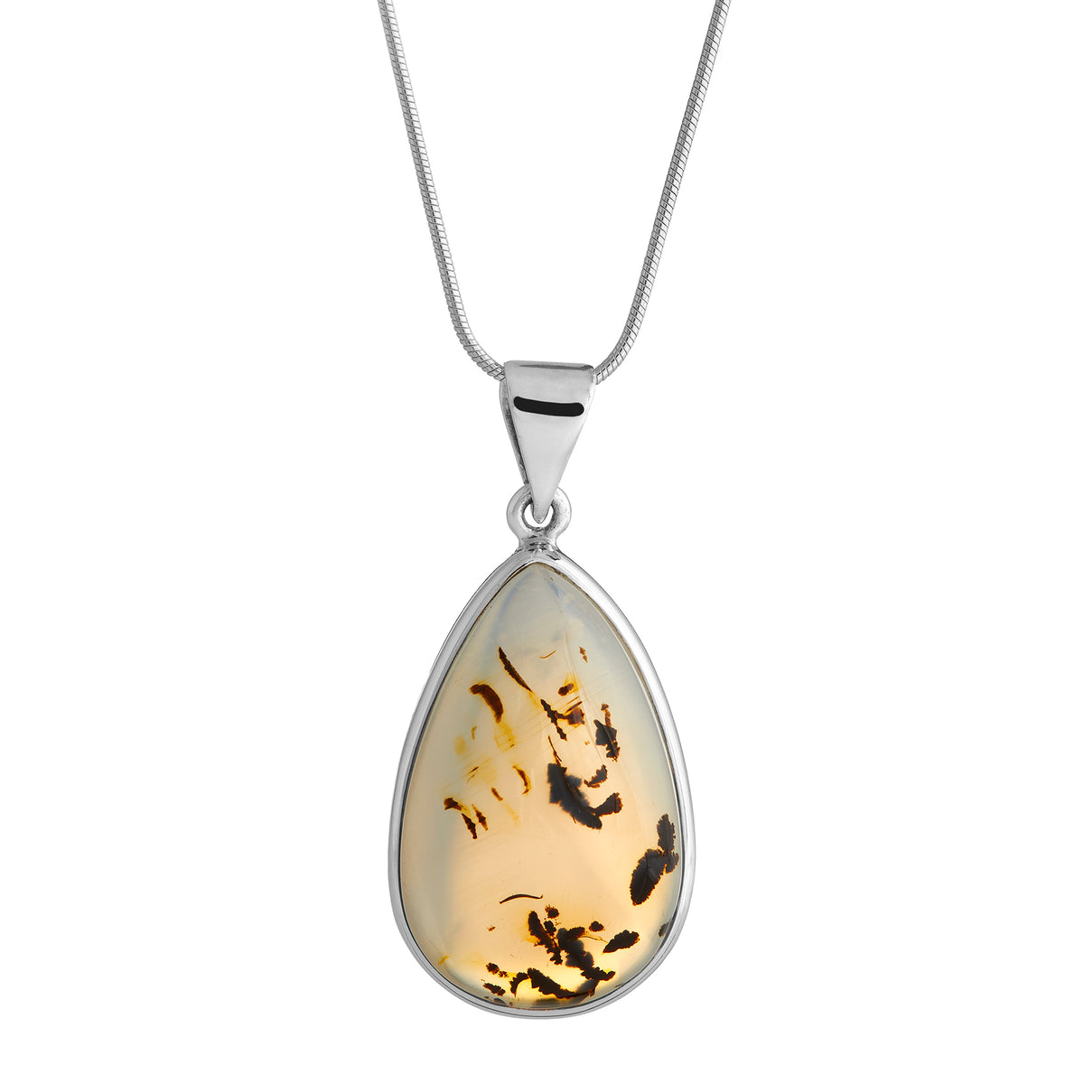 Montana agate pendant