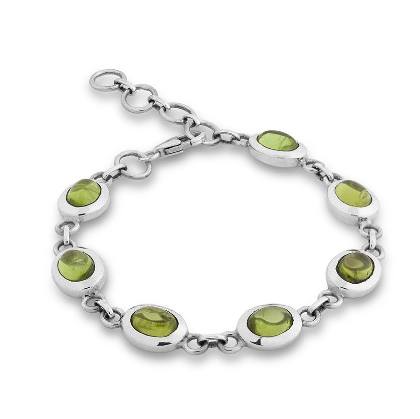 Peridot bracelet
