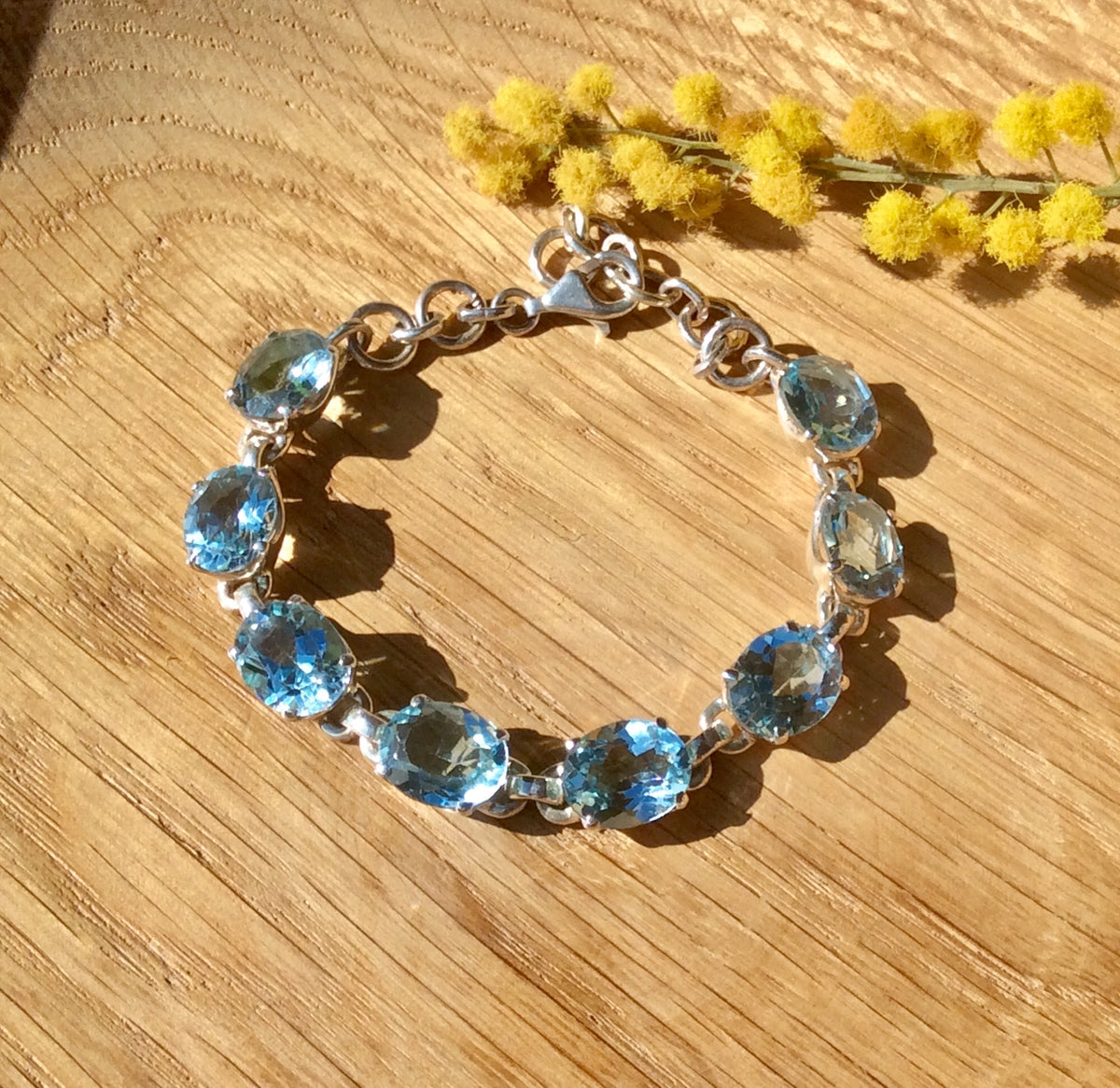 Blue Topaz Bracelet