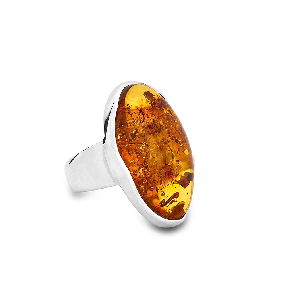 Amber ring
