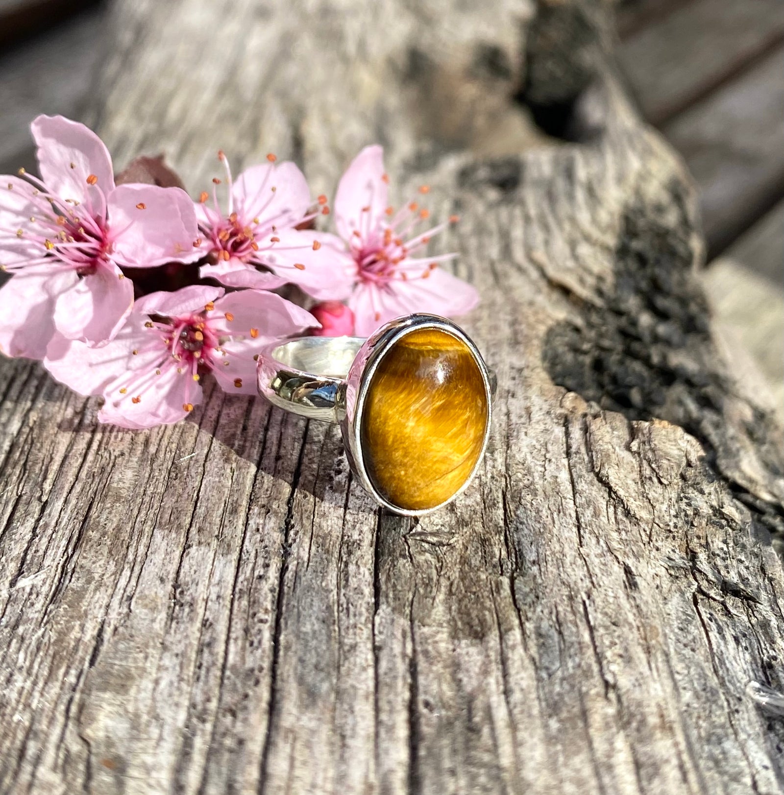 Tiger's Eye Ring
