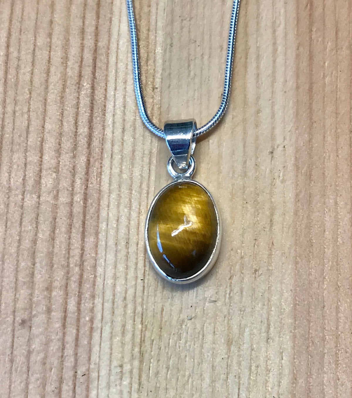 Tiger’s eye pendant